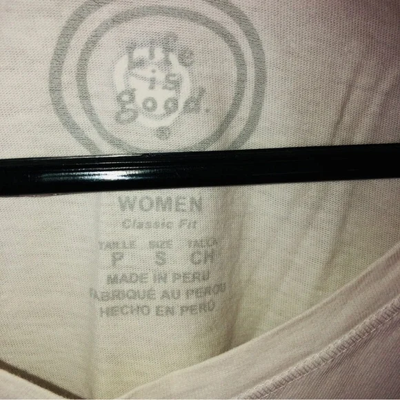 Life is Good Long Sleeve Tee with Colorful Tree Design - Picture 2 of 3